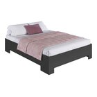 Cama De Casal Queen Box Com Estrado Fixo 160 Xangai Mel
