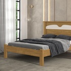 Cama De Casal Queen Size Amsterdã Camas Fenix Cinamomo-off Wh