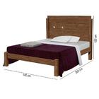 Cama De Casal Reforçada Mdf Livia Mocaccino Carmolar Com Colc