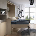 Cama De Casal Retrátil Vertical Com Mesa Escrivaninha Forman