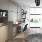 Cama De Casal Retrátil Vertical Com Mesa Escrivaninha Forman