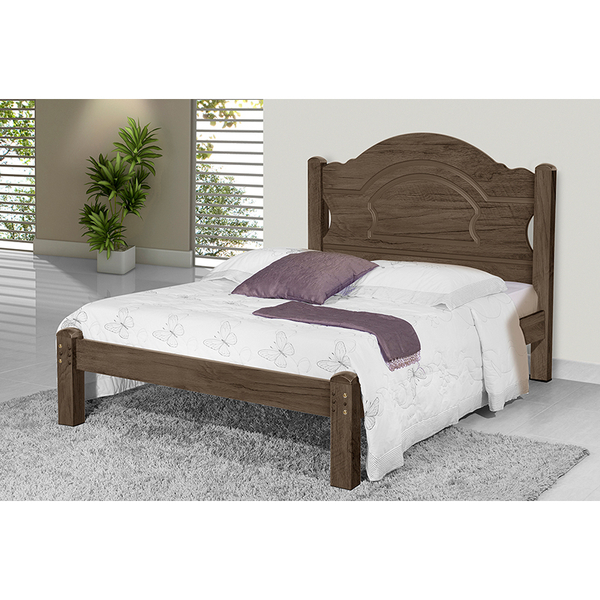 Cama De Casal Super Confortável Amêndoa Karina 130/140 - Move