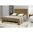 Cama De Casal Super Confortável Cedro Amélia 130/140 - Movela