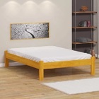 Cama De Casal Turca De Madeira Maciça Reforçada Cerejeira Nem