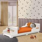 Cama De Criança Montessoriana 100% Mdf Branco Wood Fênix