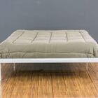 Cama De Ferro Estrado King Size - Branca