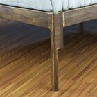 Cama De Ferro Estrado Queen - Pátina Envelhecido