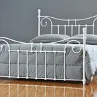 Cama De Ferro Francesa Viúva - Branca