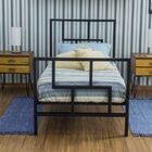 Cama De Ferro Metalon Solteiro