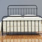 Cama De Ferro Patente Viuva - Preto Fosco