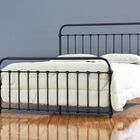 Cama De Ferro Patente Viuva - Preto Fosco