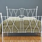 Cama De Ferro Princesa Casal - Branca