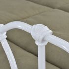 Cama De Ferro Princesa Casal - Branca