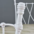 Cama De Ferro Princesa Queen - Branca