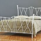 Cama De Ferro Princesa Queen - Branca