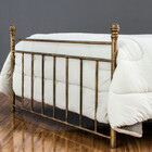 Cama De Ferro Romana  King Size - Ouro Envelhecido