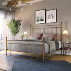 Cama De Ferro Romana - Queen Size