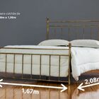 Cama De Ferro Romana - Queen Size