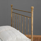 Cama De Ferro Romana - Sem Desenho Da Peseira - King Size