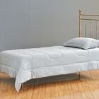 Cama De Ferro Romana Solteiro - Sem Desenho Da Peseira