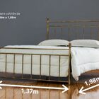 Cama De Ferro Romana - Viúva