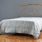 Cama De Ferro Sensação Casal Comum - Sem Desenho Da Peseira