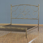 Cama De Ferro Sensação Viúva - Sem Desenho Da Peseira