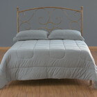 Cama De Ferro Sensação Viúva - Sem Desenho Da Peseira