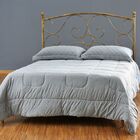 Cama De Ferro Sensação Viúva - Sem Desenho Da Peseira