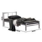 Cama De Ferro Vintage Solteiro 0.78 Cinza Jane Shop Jm