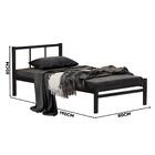 Cama De Ferro Vintage Solteiro 0.78 Preto Jane Shop Jm