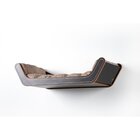 Cama De Parede Para Gatos Estofada Raj A 16cm X C 68cm X P 30