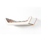 Cama De Parede Para Gatos Estofada Raj A 16cm X C 68cm X P 30