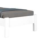 Cama De Solteiro 100% Mdf Munique - Branco Madeirado