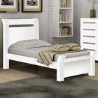 Cama De Solteiro 144 Móveis Valverde Neve