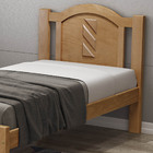 Cama De Solteiro 188cm X 95cm Grécia Freijó Madeira Pinus - C