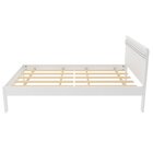 Cama De Solteiro 195x98,6cm Em Mdp Dormitório Branco