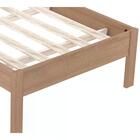 Cama De Solteiro Amendoa/branco Cm8010 - Tecno Mobili