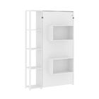 Cama De Solteiro Articulável 4 Prateleiras Branco Cm8013 - Te