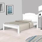 Cama De Solteiro Branco Basoto Lais