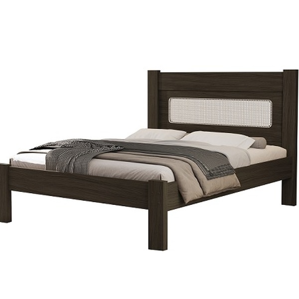 Cama De Solteiro Clara Chocolate - Vj Móveis