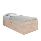 Cama De Solteiro Com Baú Camila Amarula Framar