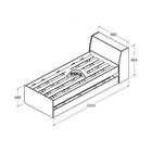 Cama De Solteiro Com Cama Auxiliar Elli Branco