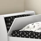 Cama De Solteiro Com Cama Auxiliar Elli Branco