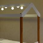 Cama De Solteiro Com Led Casinha Montessoriana Elis Divaloto