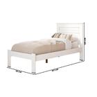 Cama De Solteiro Dallas Ii - Branco