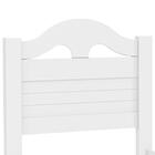 Cama De Solteiro De Madeira Melissa Branco