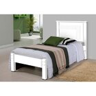 Cama De Solteiro Em Mdf/mdp Riviera Branco