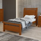Cama De Solteiro Em Mdp/mdf 119x209cm Reali