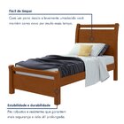 Cama De Solteiro Em Mdp/mdf 119x209cm Reali